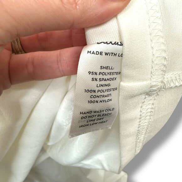 Lulus Bridal NWT Beautifully Beloved White Mesh Off-the-Shoulder Gown Maxi Dress - Picture 10 of 10